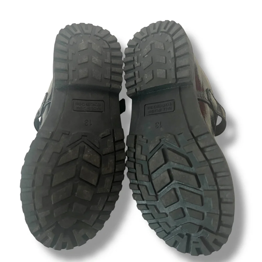 Old Navy Girl's ‎ Mary Jane Shoes Girls Size 13 Black 90s Classic